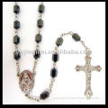 6*9mm Polygonal Hematite Religious Rosary